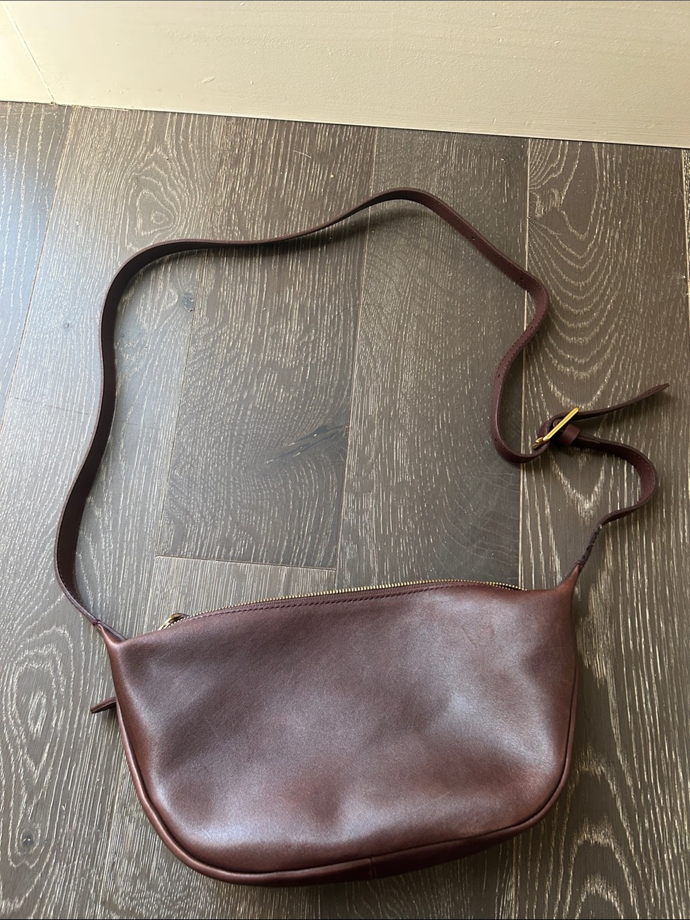 Madewell Leather Crossbody Bag - Brown